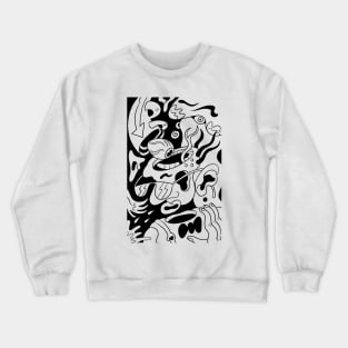 modern pop Crewneck Sweatshirt